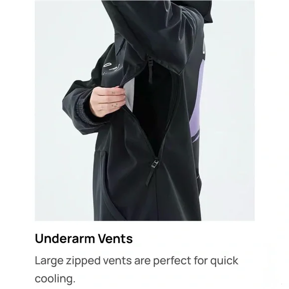 DOPE SNOW YETI JACKET - ROSE BLACK - Picture 10 of 15